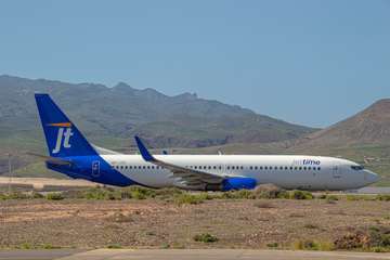 El Ejército del Aire pone a prueba sus capacidades en el cielo de Telde/Antonio Rico.